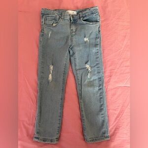 Zara 4-5 years light blue skinny jeans